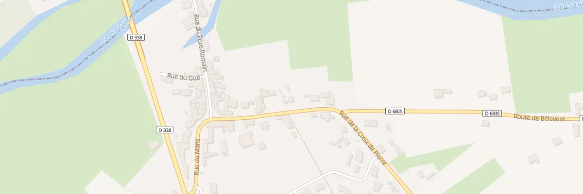 Plan du 16 Rue de la Croix De Pierre à Maresché