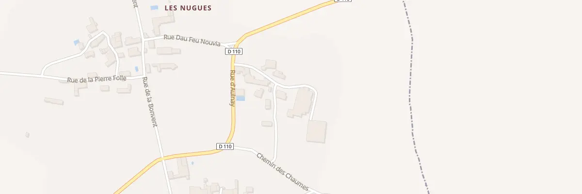 Plan du 2B Imp des Nougeraies à Vanzay