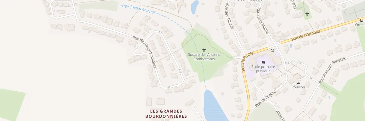 Plan du 21 Rue des Sources à Rouillon