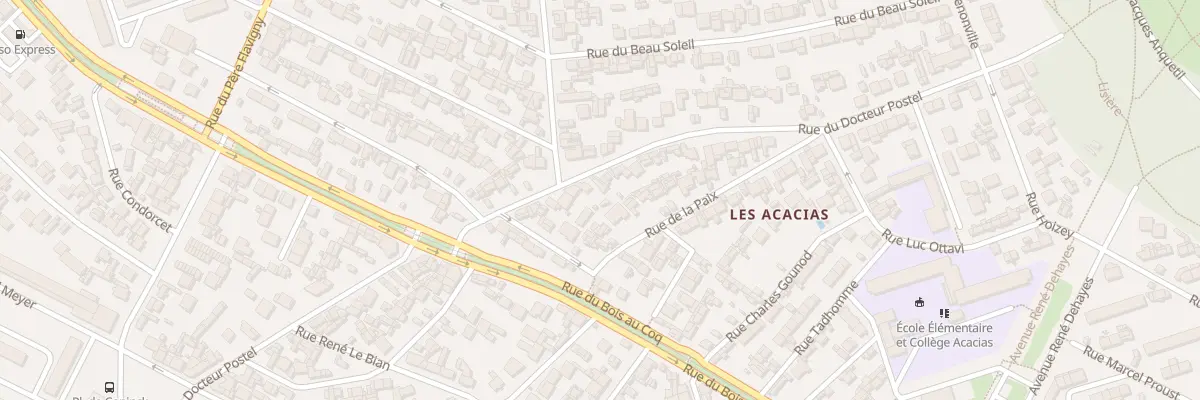 Plan du 64 Rue Doc Postel au Havre