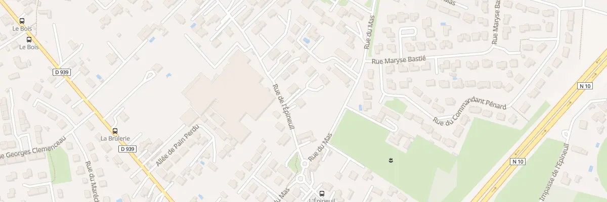 Plan du 100 Rue de l’Epineuil à Saint-Yrieix-sur-Charente