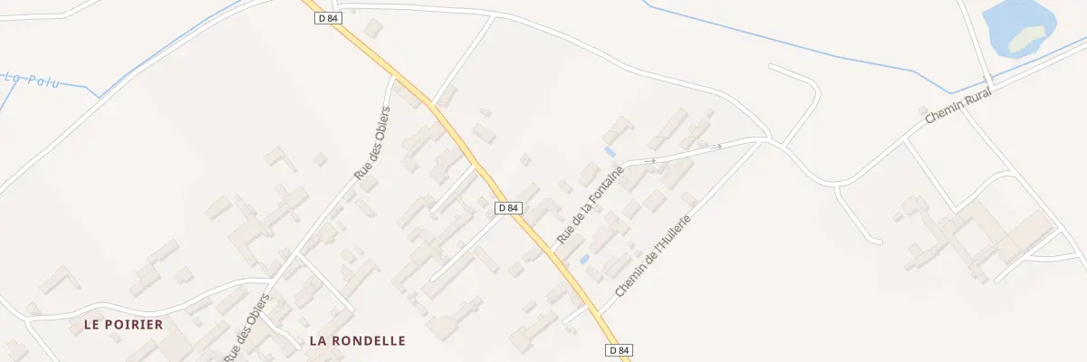 Plan du 8 Rue du Dolmen Rochereau Le à Champigny en Rochereau