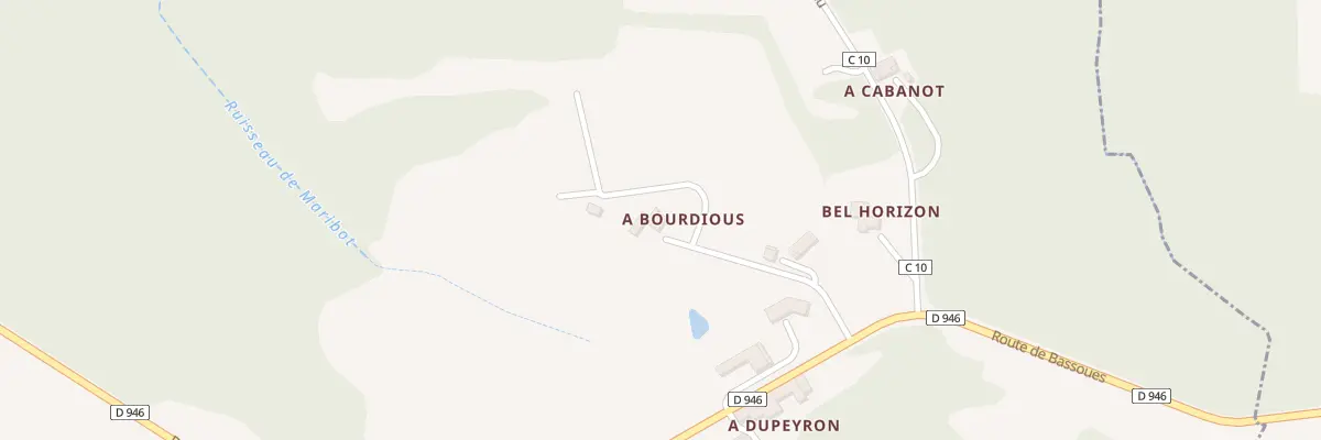 Plan du 59 Rte de Bassoues à Beaumarchés