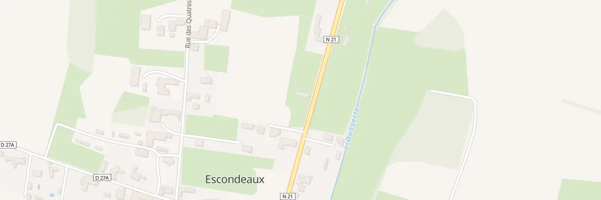 Plan du 17 Rue du Val d’Adour à Escondeaux
