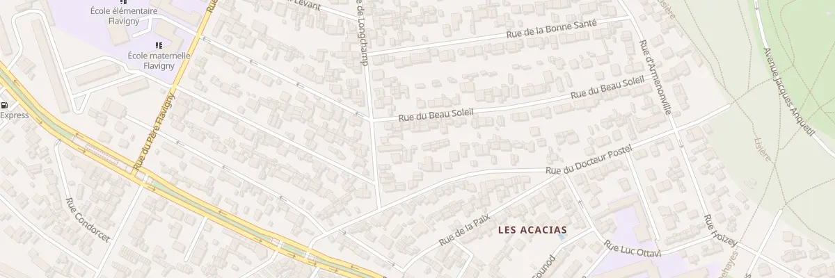 Plan du 10 Rue du Beau Soleil au Havre