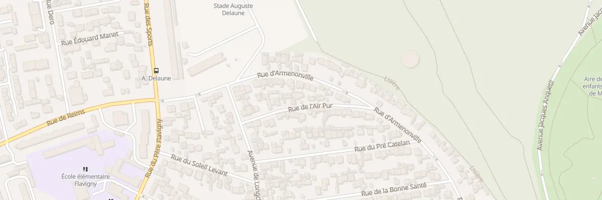 Plan du 15 Rue de l’Air Pur au Havre