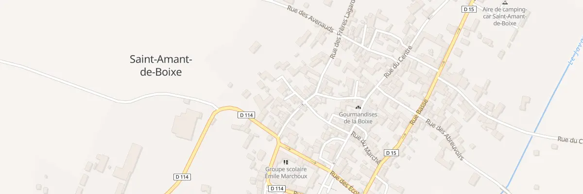 Plan du 5070 Rue des Huiliers à Saint-Amant-de-Boixe