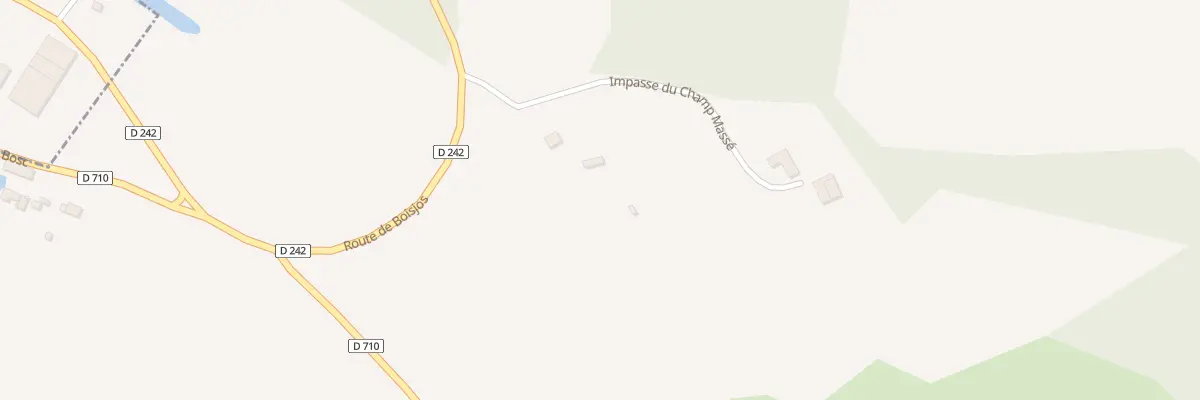 Plan du 38 Champ Masse à Coudehard