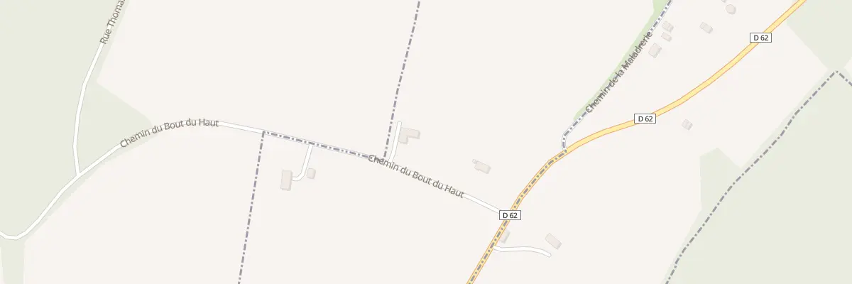 Plan du 3 Che du Bout du Haut à Cricquebœuf