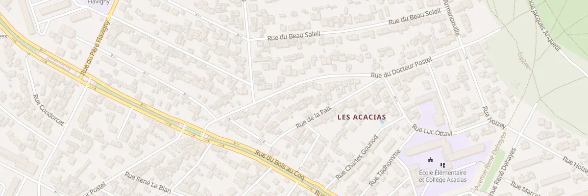 Plan du 78 Rue Doc Postel au Havre