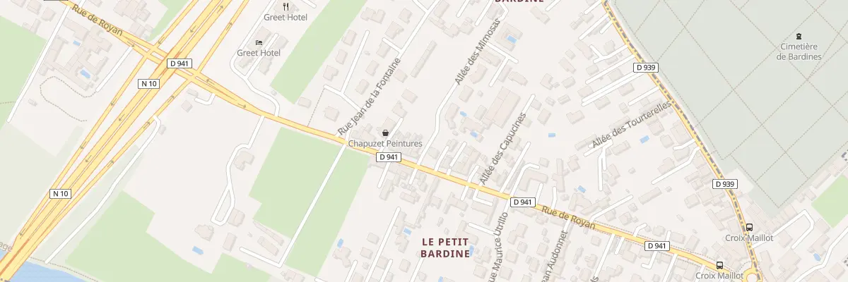Plan du 74 Rue de Royan à Saint-Yrieix-sur-Charente
