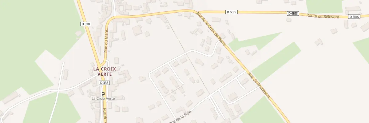 Plan du 13 Rue des Marronniers à Maresché