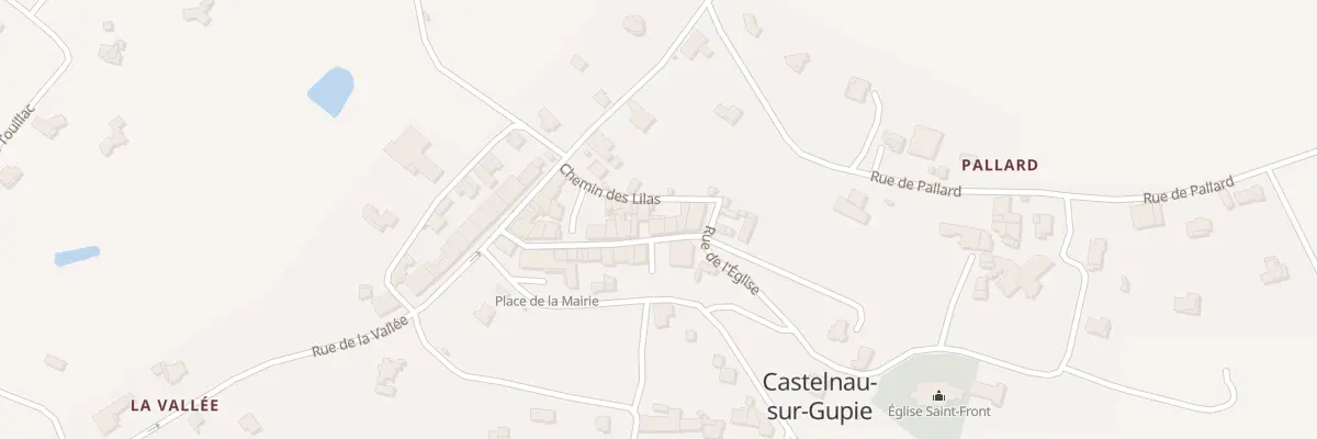 Plan du 109 Rue des Ecoles à Castelnau-sur-Gupie