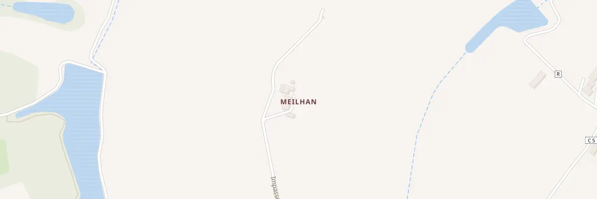 Plan du 234 Imp de Meilhan à Couloumé-Mondebat