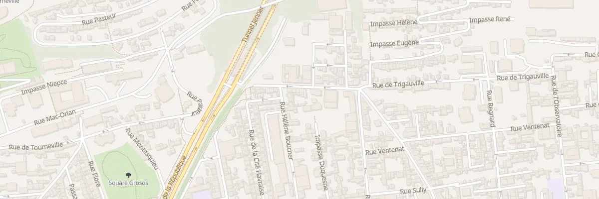 Plan du 28 Rue de Trigauville au Havre