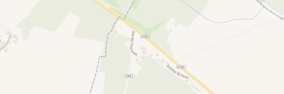 Plan du 2 Pissot à Thizay