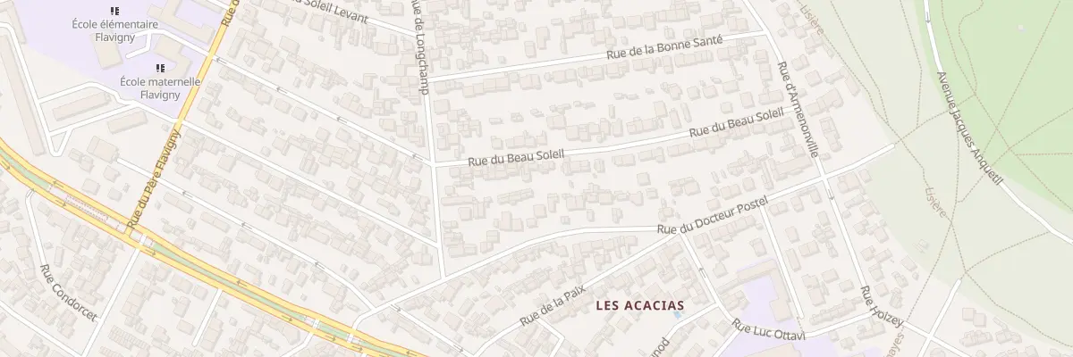 Plan du 18 Rue du Beau Soleil au Havre