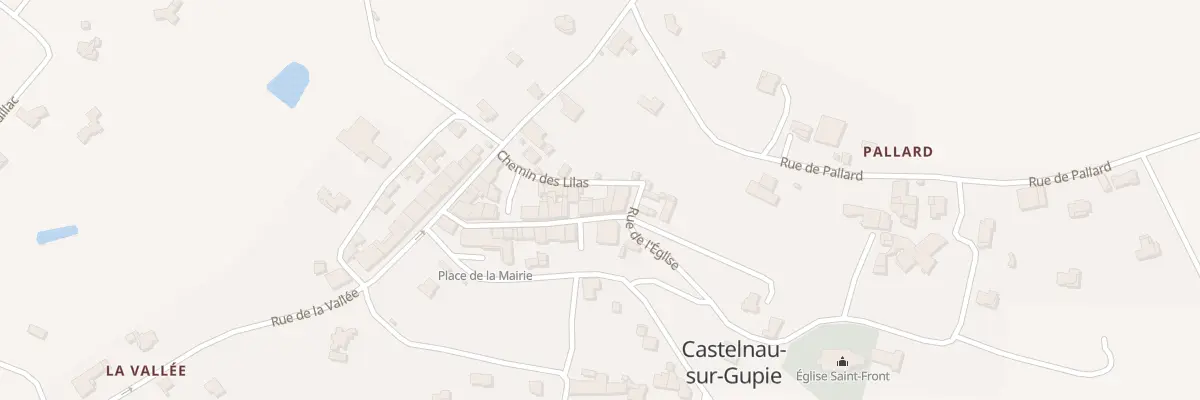 Plan du 119 Rue des Ecoles à Castelnau-sur-Gupie