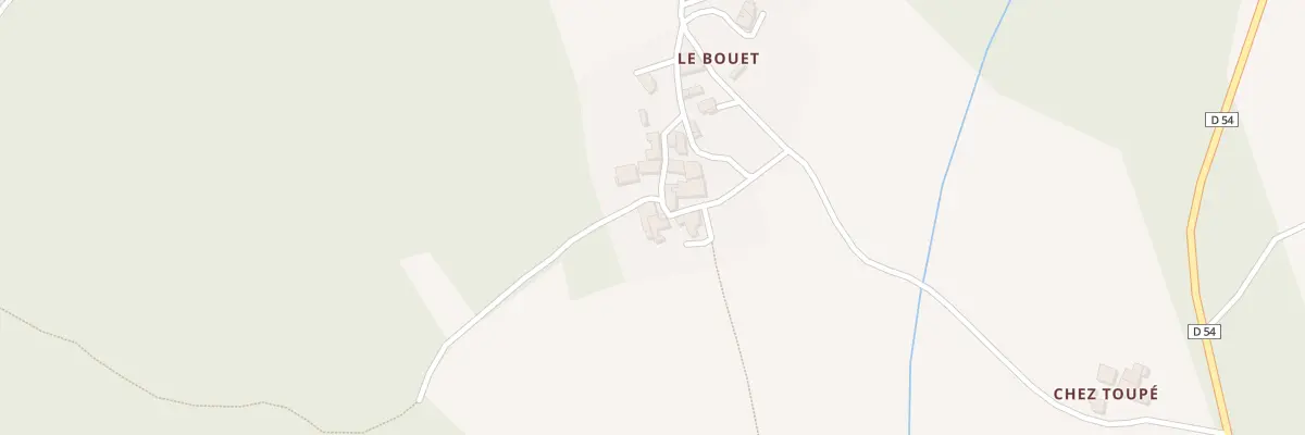 Plan du 5009 Le Bouet à Montmoreau