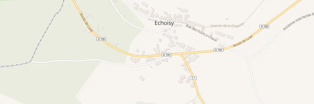 Plan du 5095 Echoisy à Cellettes