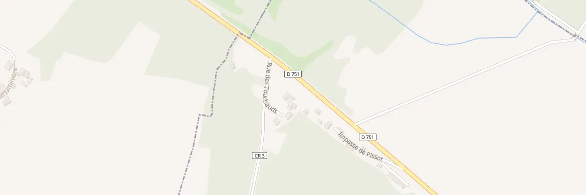 Plan du 4 Pissot à Thizay