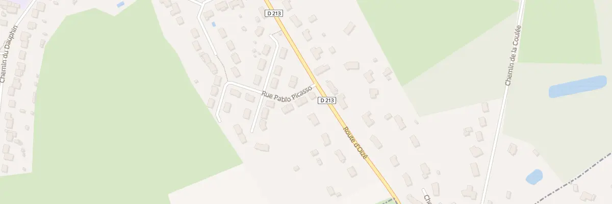 Plan du 3 Rue Pablo Picasso à Guécélard