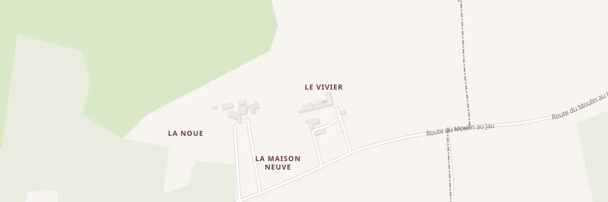 Plan du 585 Rte du Moulin au Jau à La Pellerine