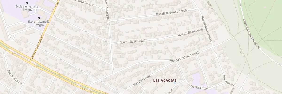 Plan du 20 Rue du Beau Soleil au Havre