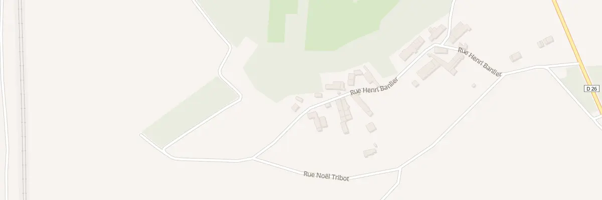 Plan du 20 Rue Henri Banlier à Saint-Martin-du-Clocher