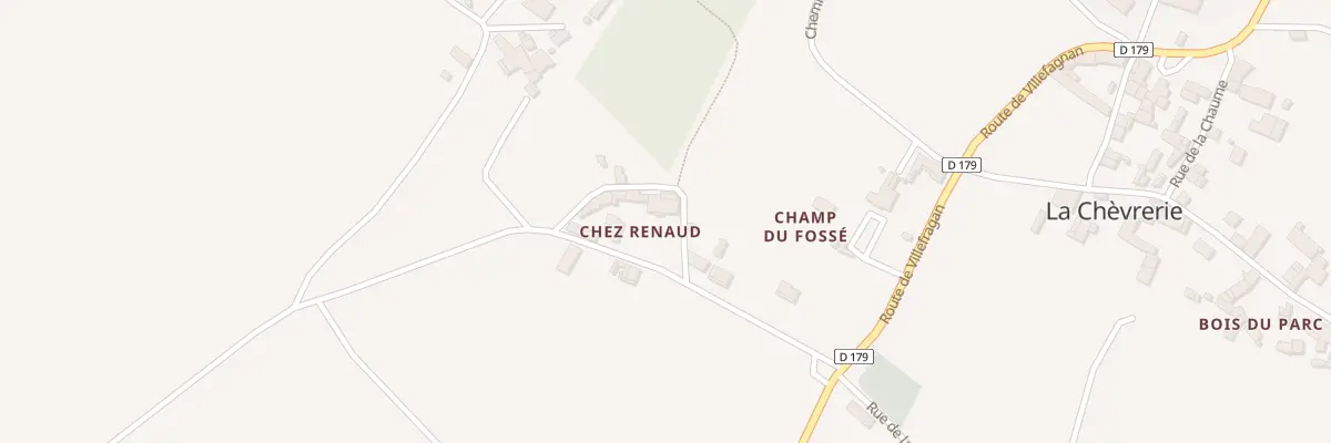 Plan du 1 Che des Vallons à La Chèvrerie