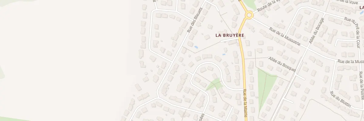 Plan du 12 Rue des Bleuets à Rouillon