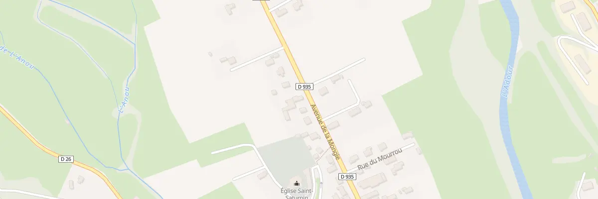 Plan du 20 Av de la Mongie à Pouzac