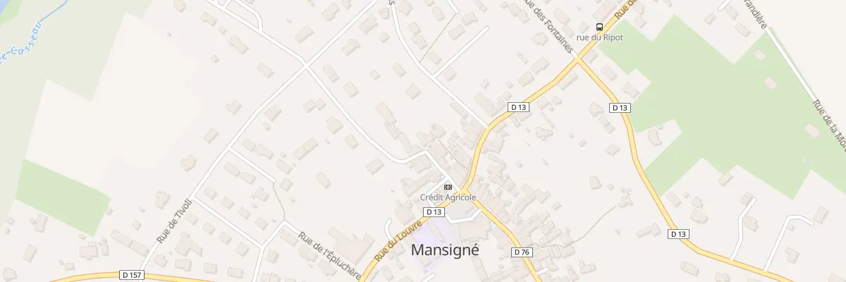 Plan du 4 Rle du Gravier à Mansigné