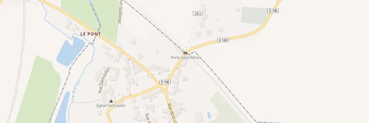 Plan du 46 Rue des Plantagenets à Bourg-le-Roi