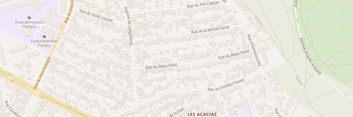 Plan du 23 Rue du Beau Soleil au Havre