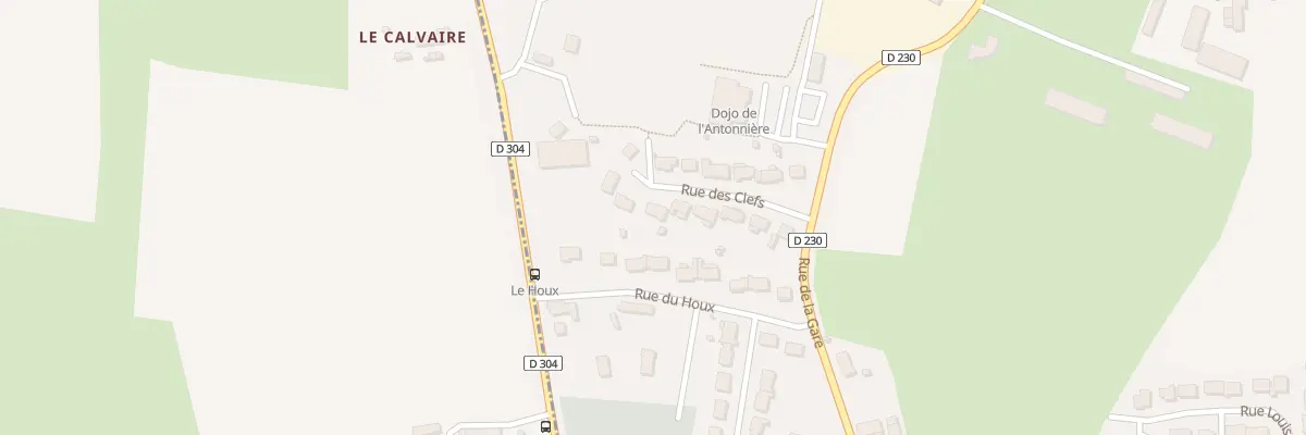 Plan du 11 Rue des Clefs à La Milesse