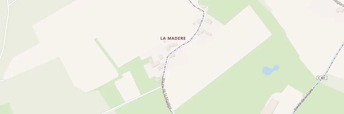 Plan du 400 Rte de la Madere à Yvré-le-Pôlin