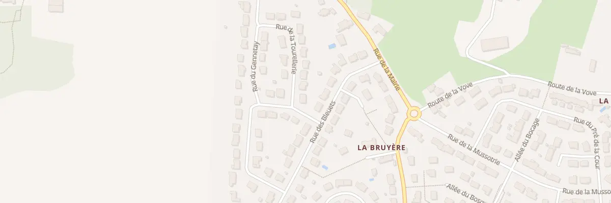 Plan du 4 Rue de la Tourellerie à Rouillon