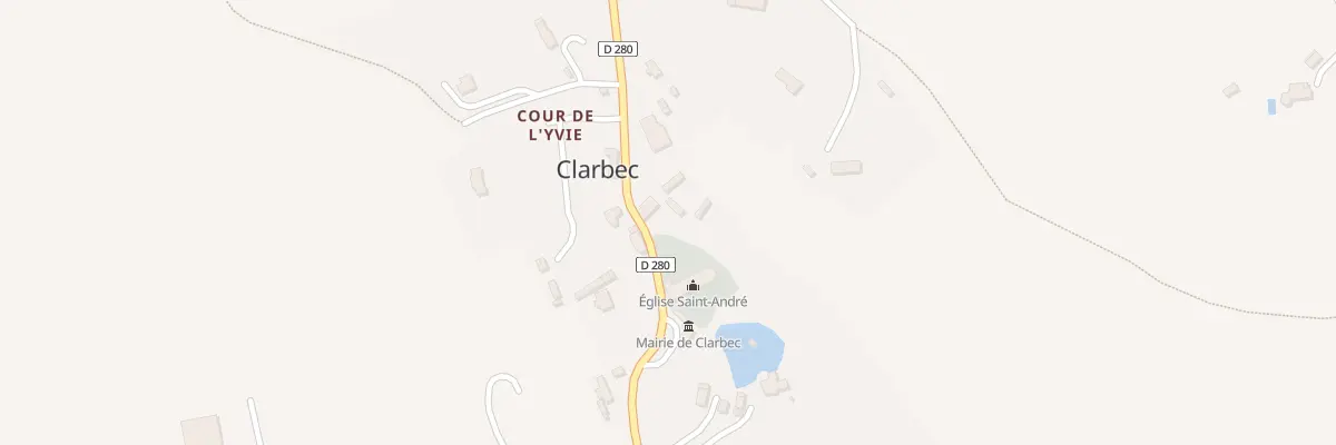 Plan du 5085 Le Bourg à Clarbec