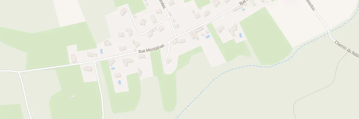 Plan du 1 Rue Montalivet à Sarrouilles