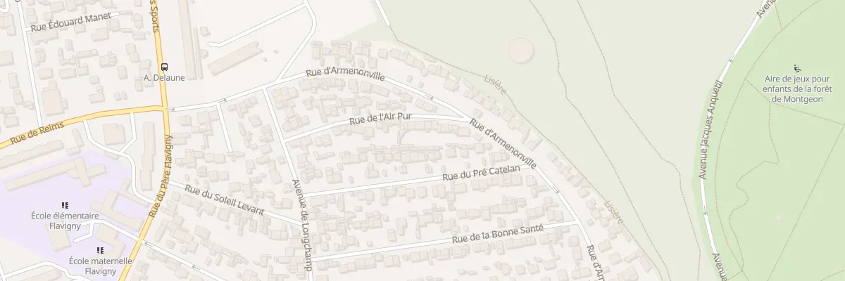 Plan du 32 Rue de l’Air Pur au Havre