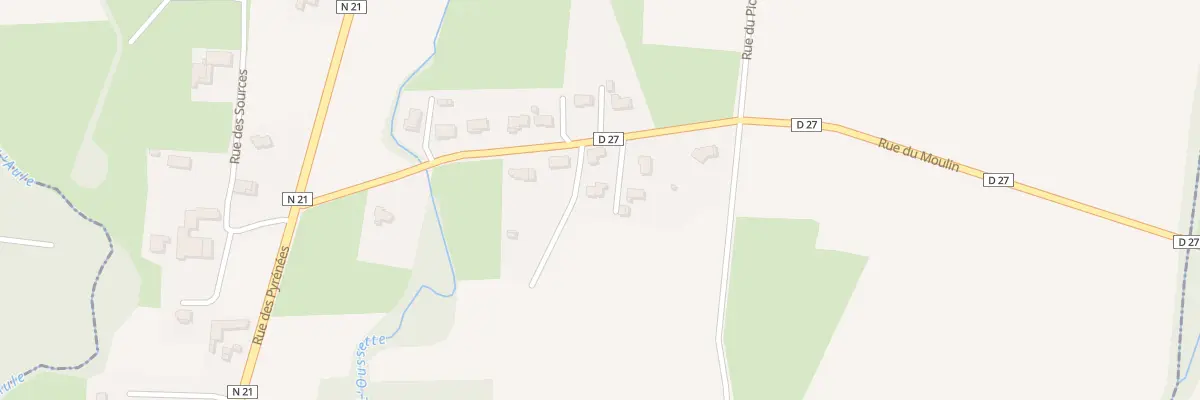 Plan du 4 Imp du Paret à Escondeaux