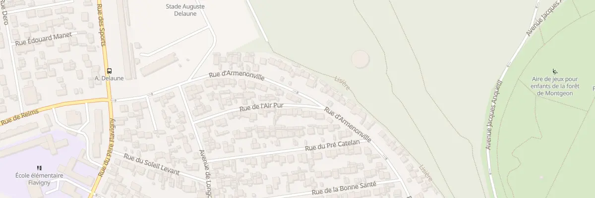 Plan du 31 Rue de l’Air Pur au Havre