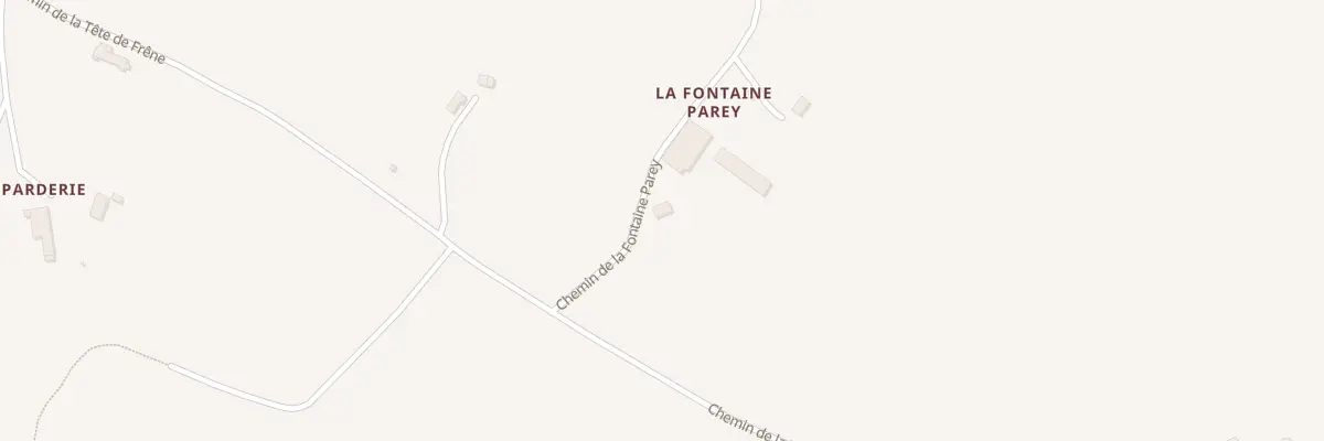 Plan du 72 Che de la Fontaine Parey à Manerbe