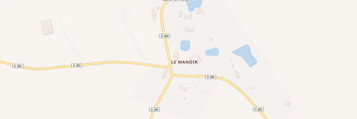 Plan du 171 Rue du Manoir à Clarbec