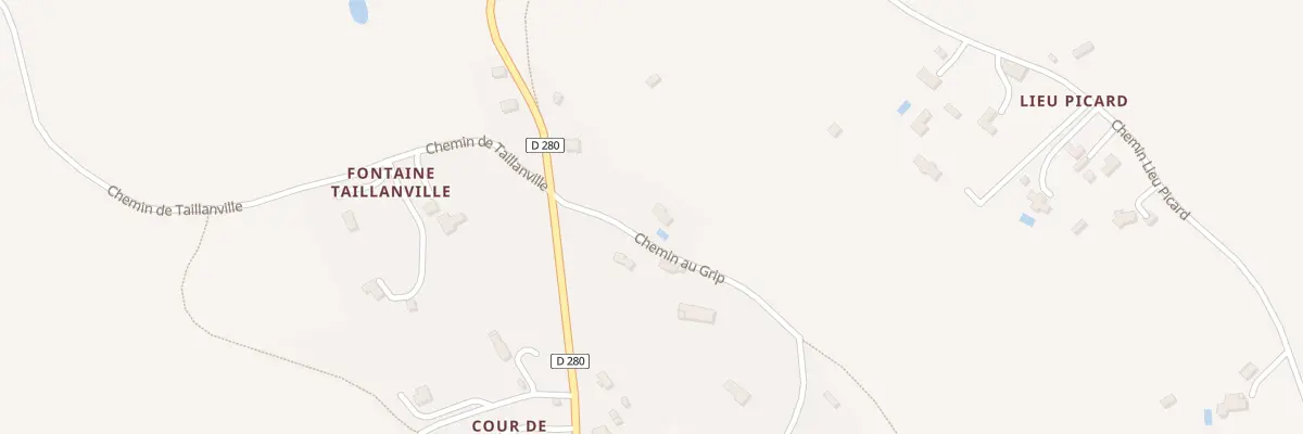 Plan du 5305 Le Lieu Picard à Clarbec