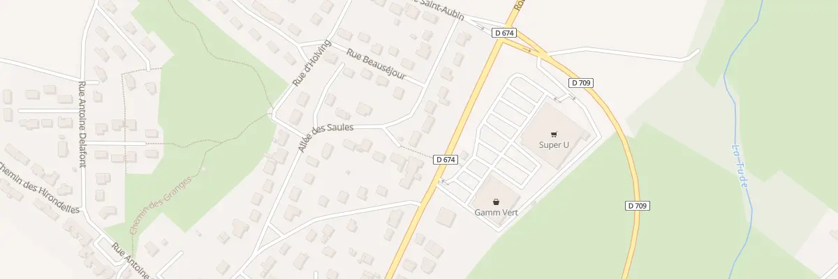 Plan du 20 All des Saules à Montmoreau
