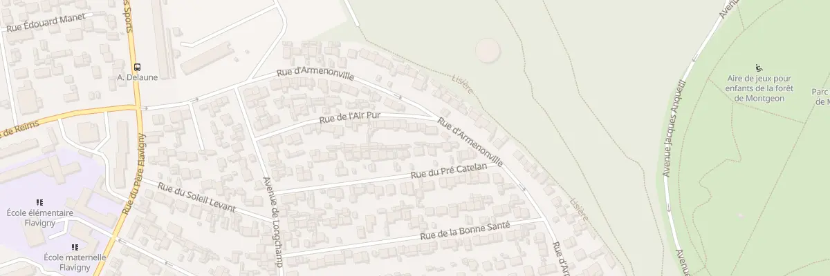 Plan du 38 Rue de l’Air Pur au Havre