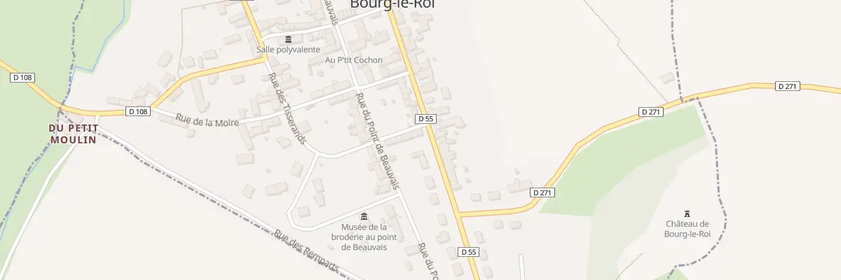Plan du 66 Rue de la Libération à Bourg-le-Roi