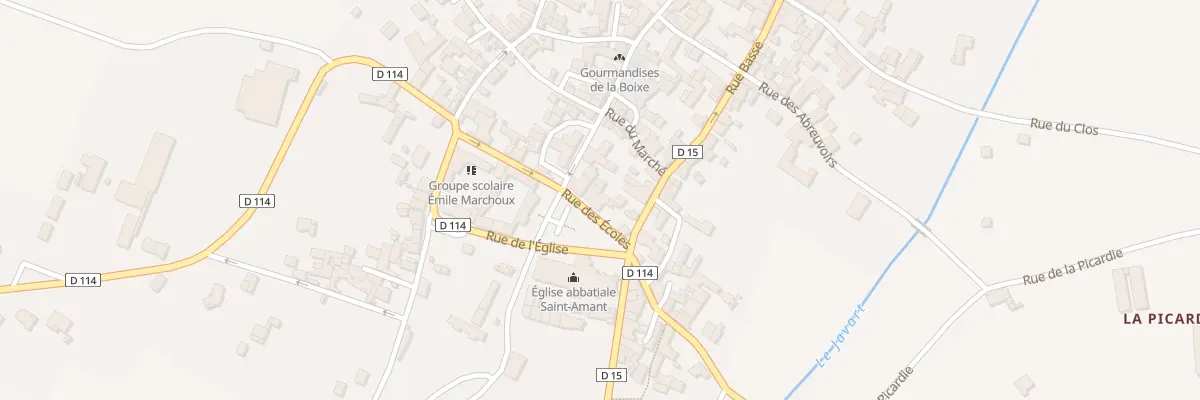 Plan du 5149 Le Bourg à Saint-Amant-de-Boixe